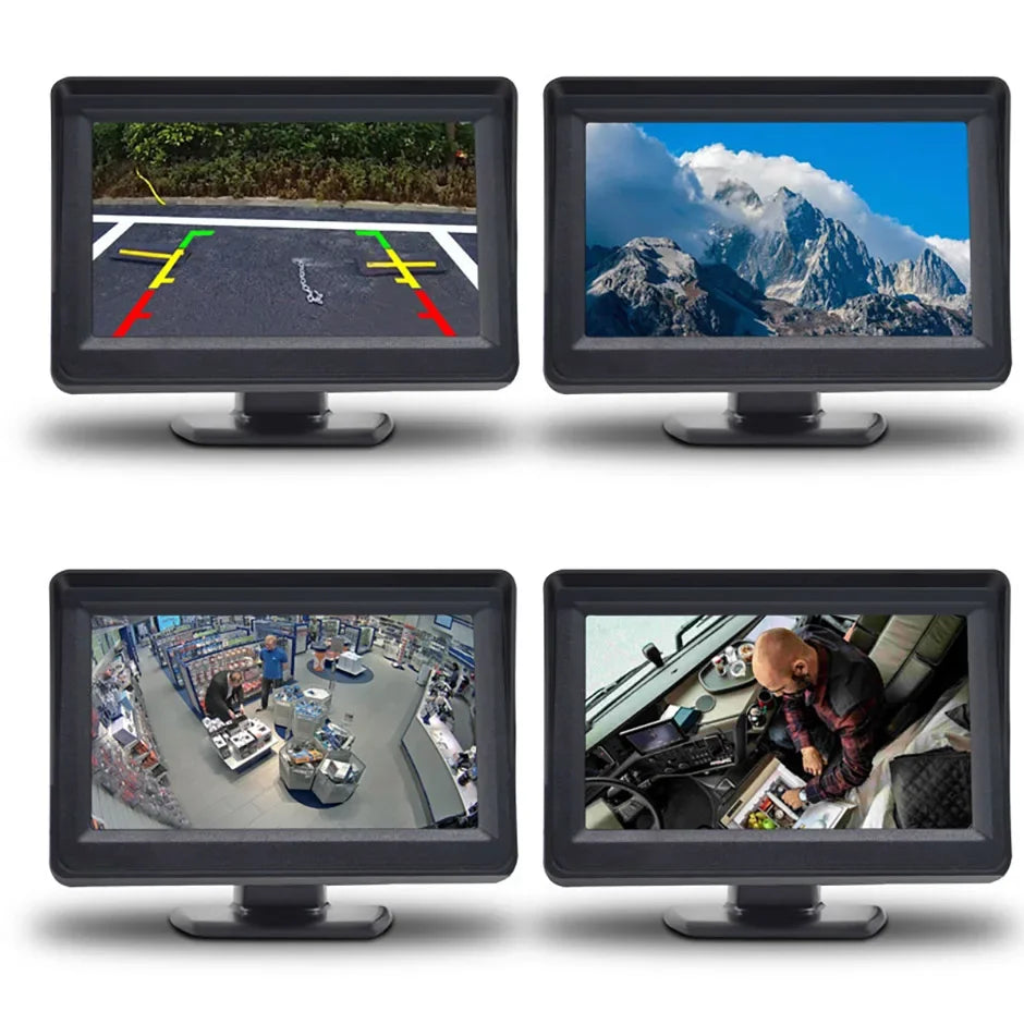 Monitor de Coche IPS de 5" (Alta Definición AHD/CVBS)