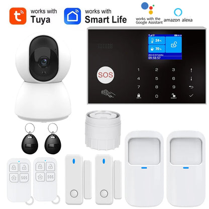 Sistema de Alarma Inteligente Wi-Fi + GSM para el Hogar