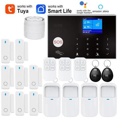 Sistema de Alarma Inteligente Wi-Fi + GSM para el Hogar
