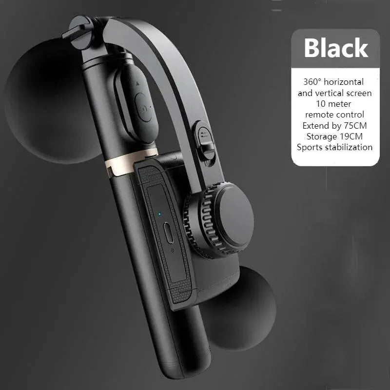 Estabilizador Gimbal Portátil con Trípode y Bluetooth