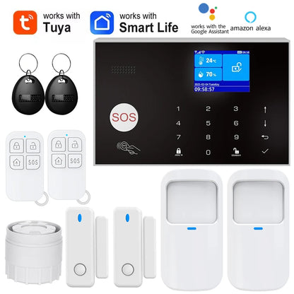 Sistema de Alarma Inteligente Wi-Fi + GSM para el Hogar