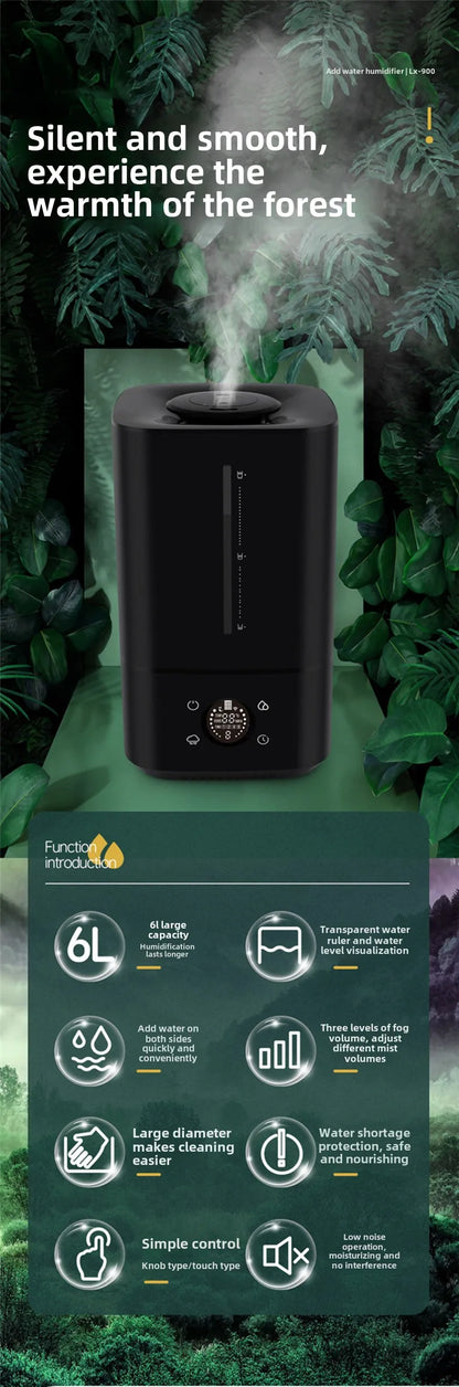 Humidificador Inteligente 6L