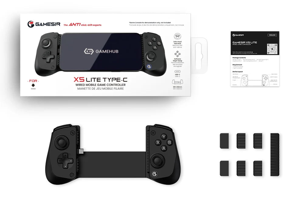 Mando de Juego para Móvil y Tablet GameSir X5 Lite