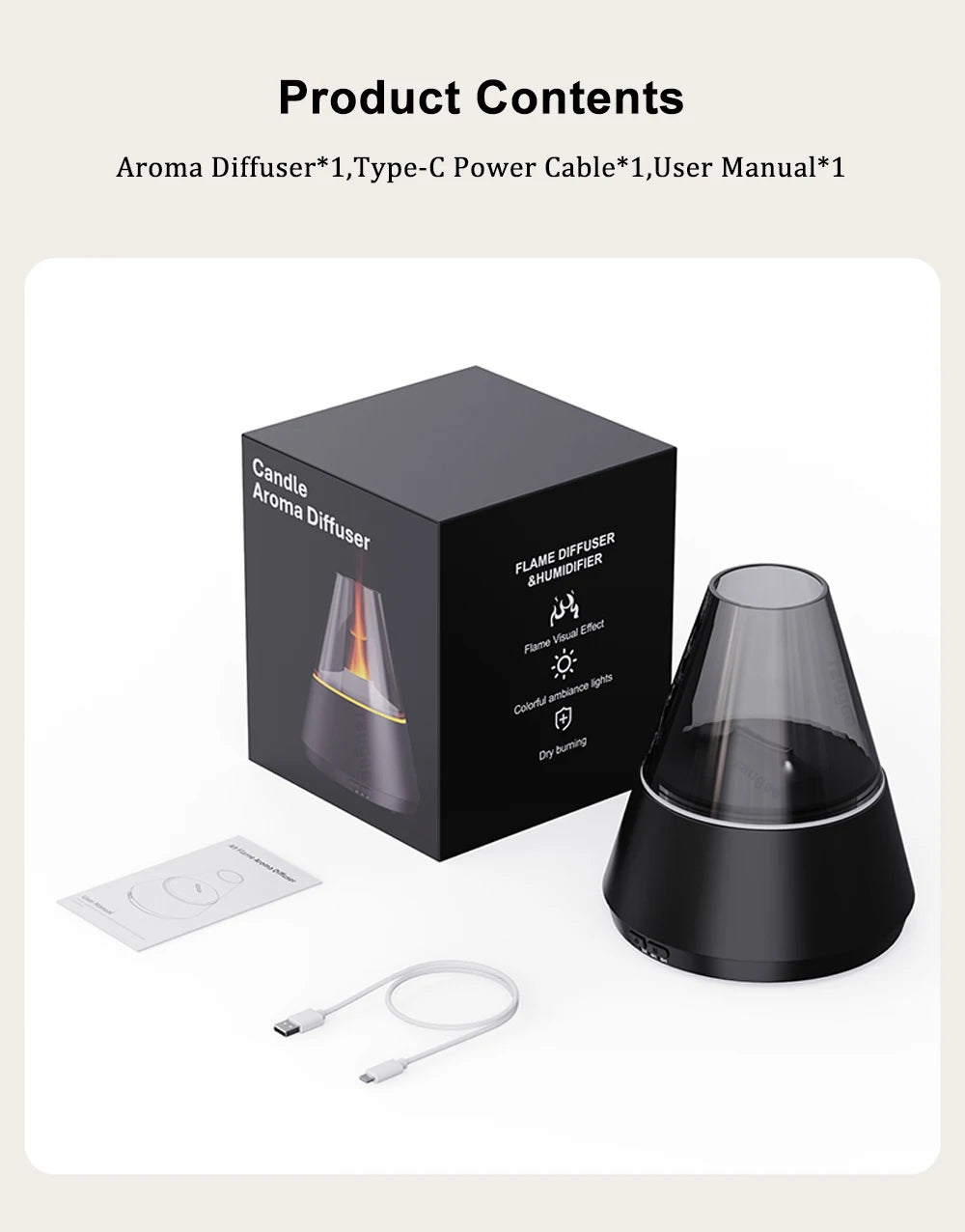Mini Humidificador USB Portátil