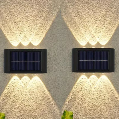 Aplique Solar LED para Pared Exterior