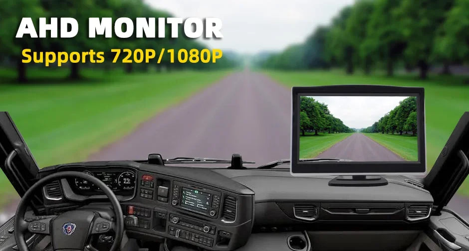Monitor de Coche IPS de 5" (Alta Definición AHD/CVBS)