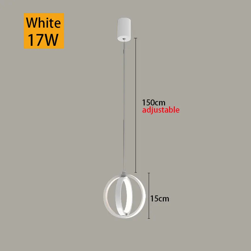 Lámpara de Techo Chandelier Moderna