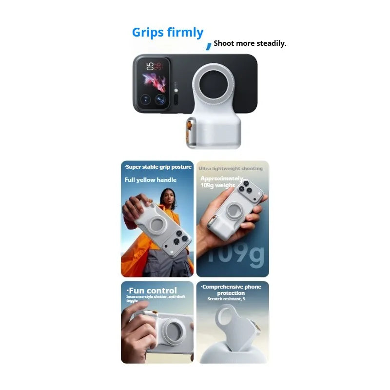 Mango Fotográfico Magnético estilo DSLR para Móvil