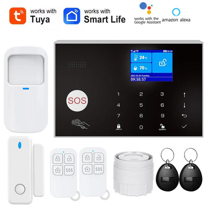 Sistema de Alarma Inteligente Wi-Fi + GSM para el Hogar