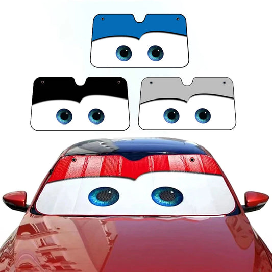 Parasol de Ojos para Parabrisas de Coche