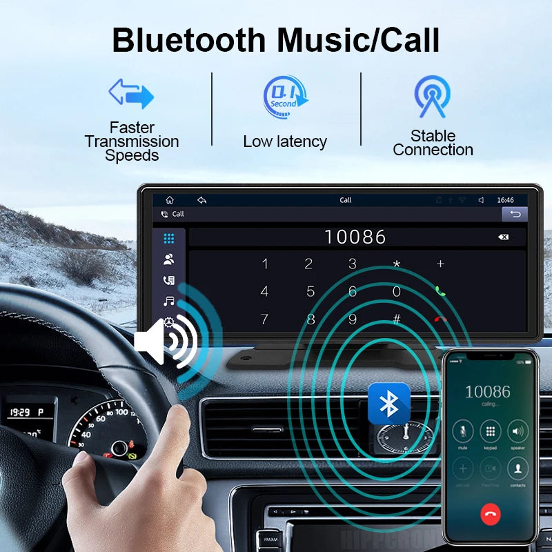 Pantalla Inteligente para Coche 10.26" con CarPlay