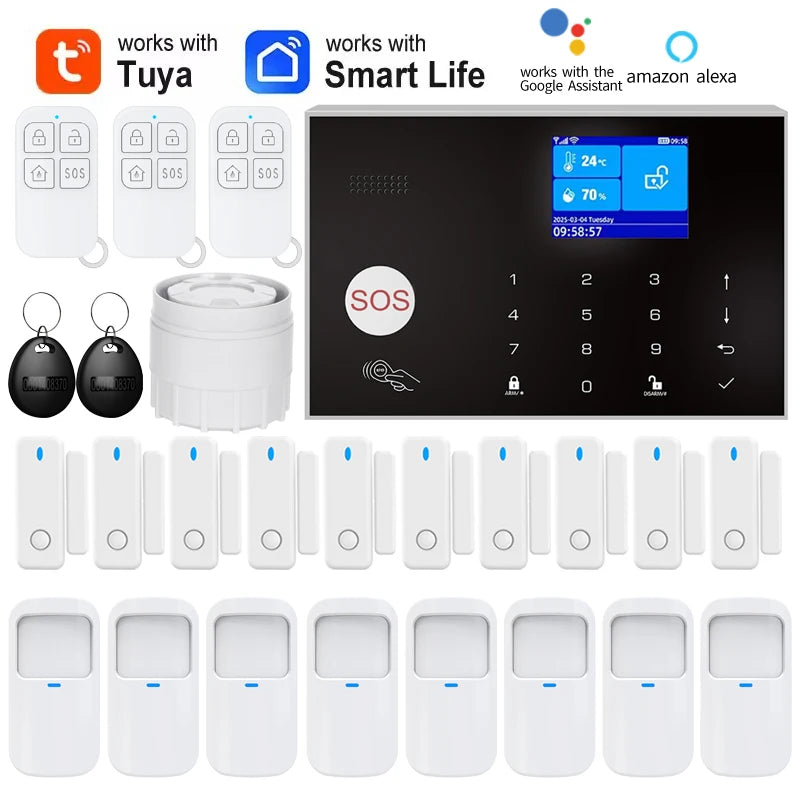 Sistema de Alarma Inteligente Wi-Fi + GSM para el Hogar