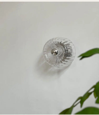 Aplique de Pared de Cristal Retro