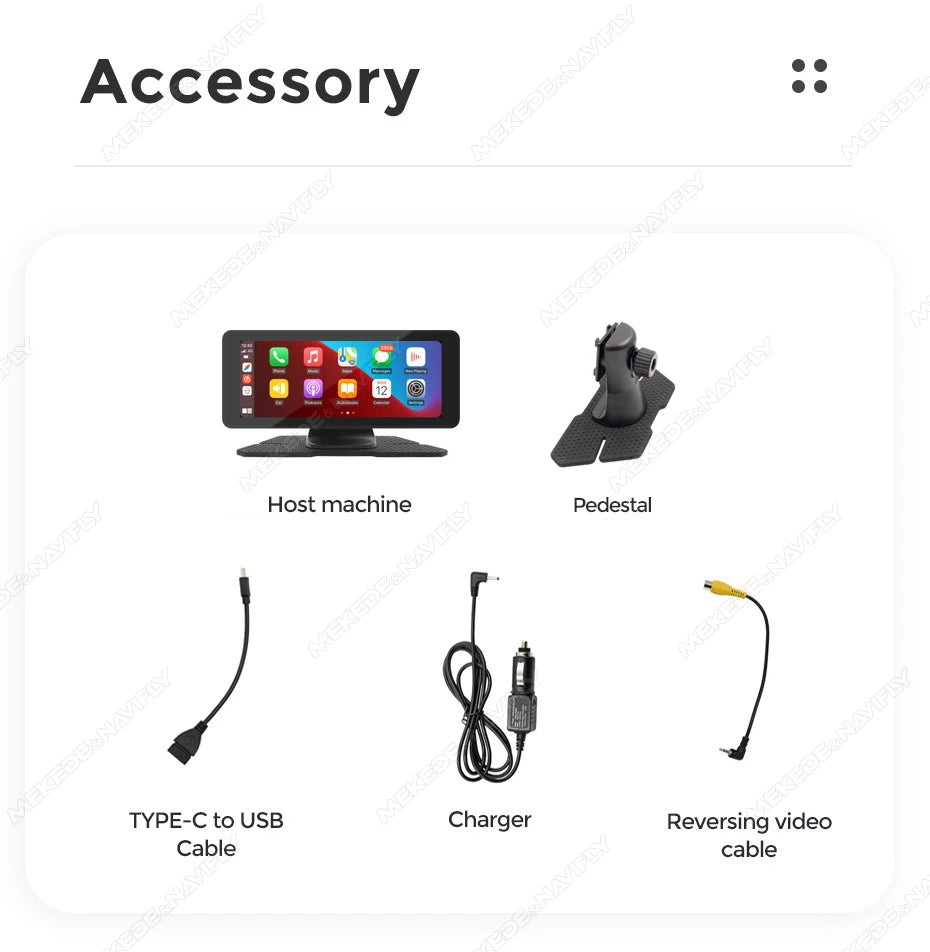 Pantalla Inteligente Universal para Coche (10.26" / 6.86")
