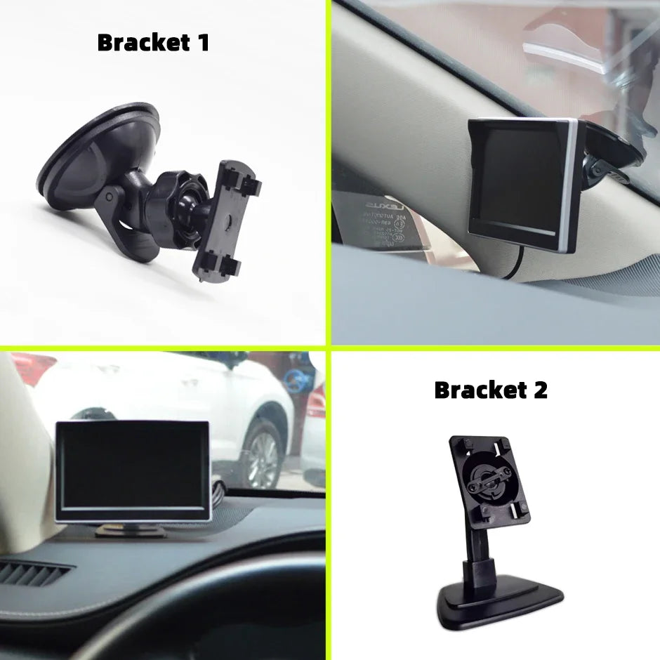 Monitor de Coche IPS de 5" (Alta Definición AHD/CVBS)