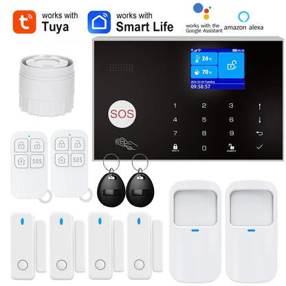 Sistema de Alarma Inteligente Wi-Fi + GSM para el Hogar