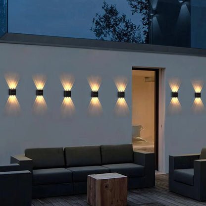 Aplique Solar LED para Pared Exterior