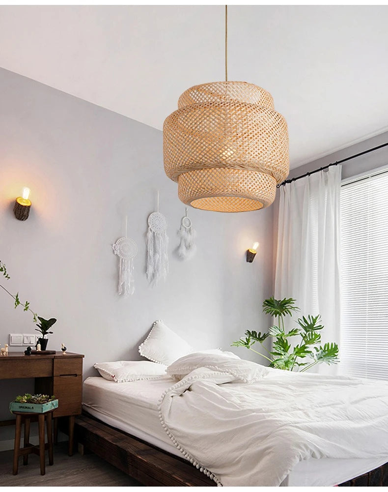 Antorcha Solar de Bambú Premium