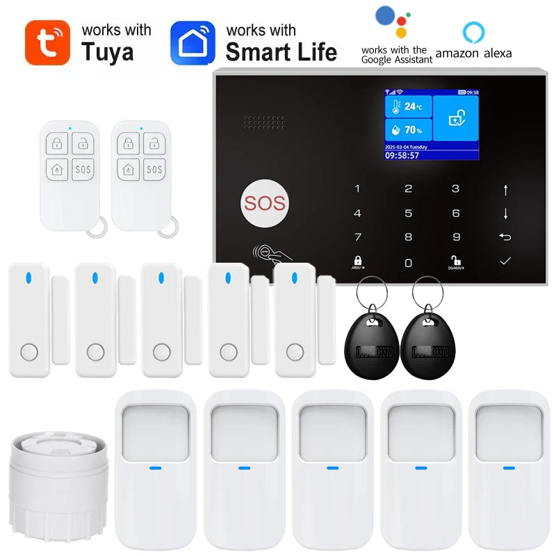 Sistema de Alarma Inteligente Wi-Fi + GSM para el Hogar