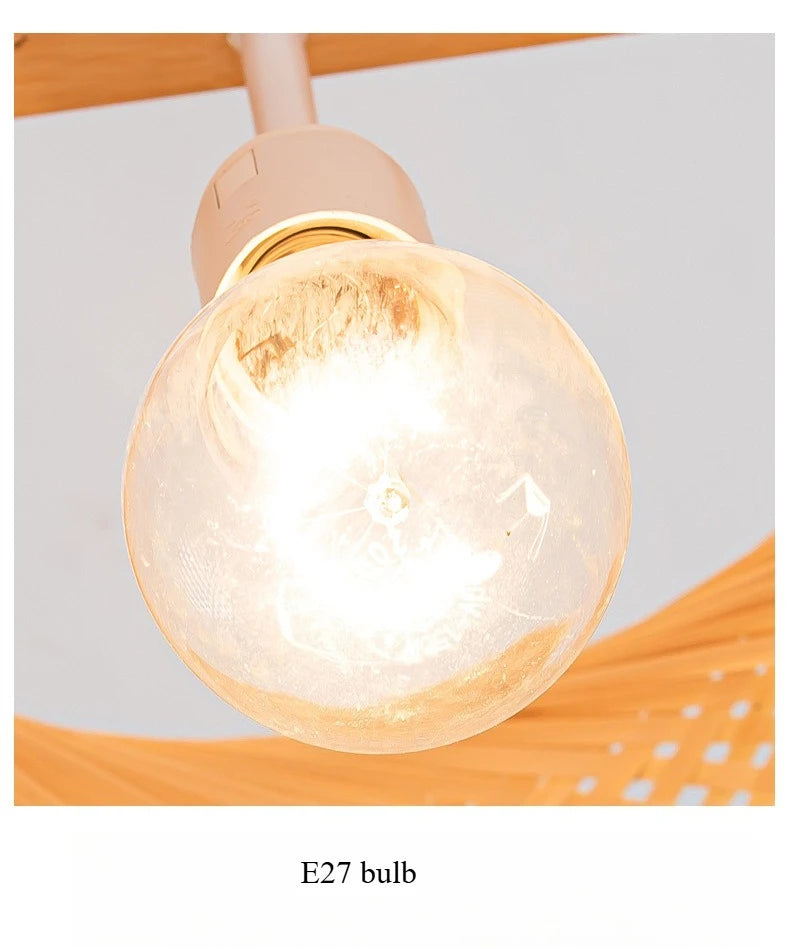Antorcha Solar de Bambú Premium