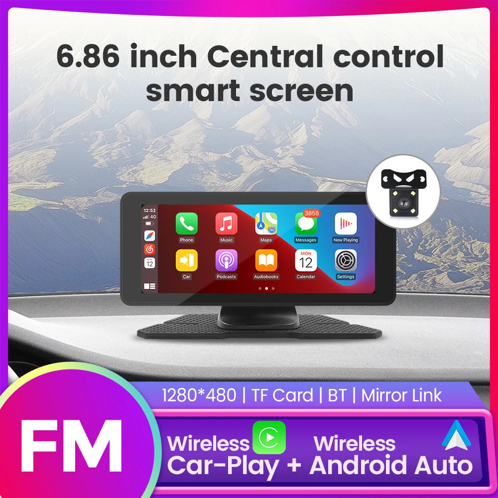 Pantalla Inteligente Universal para Coche (10.26" / 6.86")