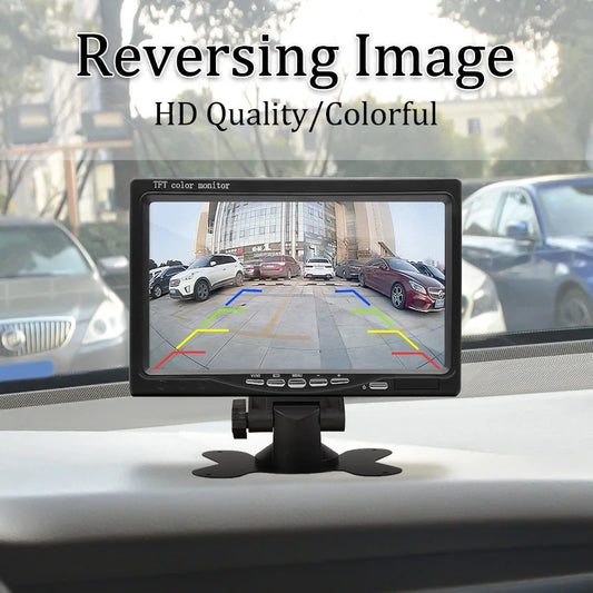 Monitor de Coche HD de 7" para Marcha Atrás