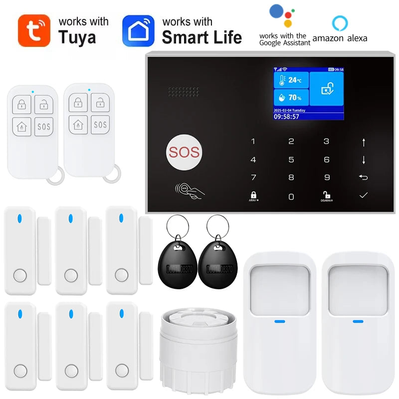 Sistema de Alarma Inteligente Wi-Fi + GSM para el Hogar