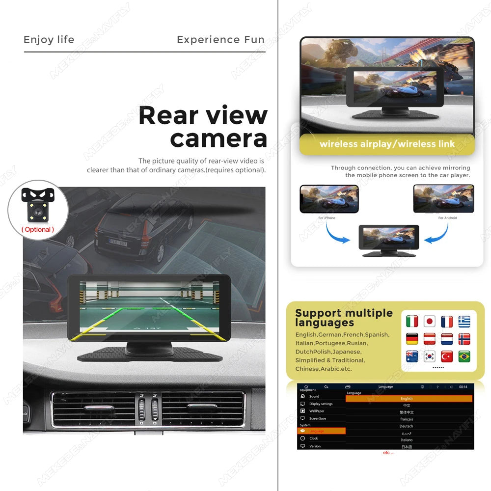 Pantalla Inteligente Universal para Coche (10.26" / 6.86")
