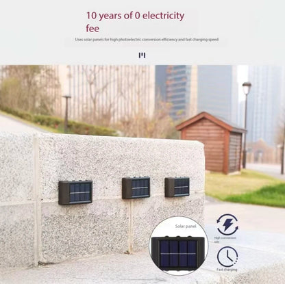 Aplique Solar LED para Pared Exterior