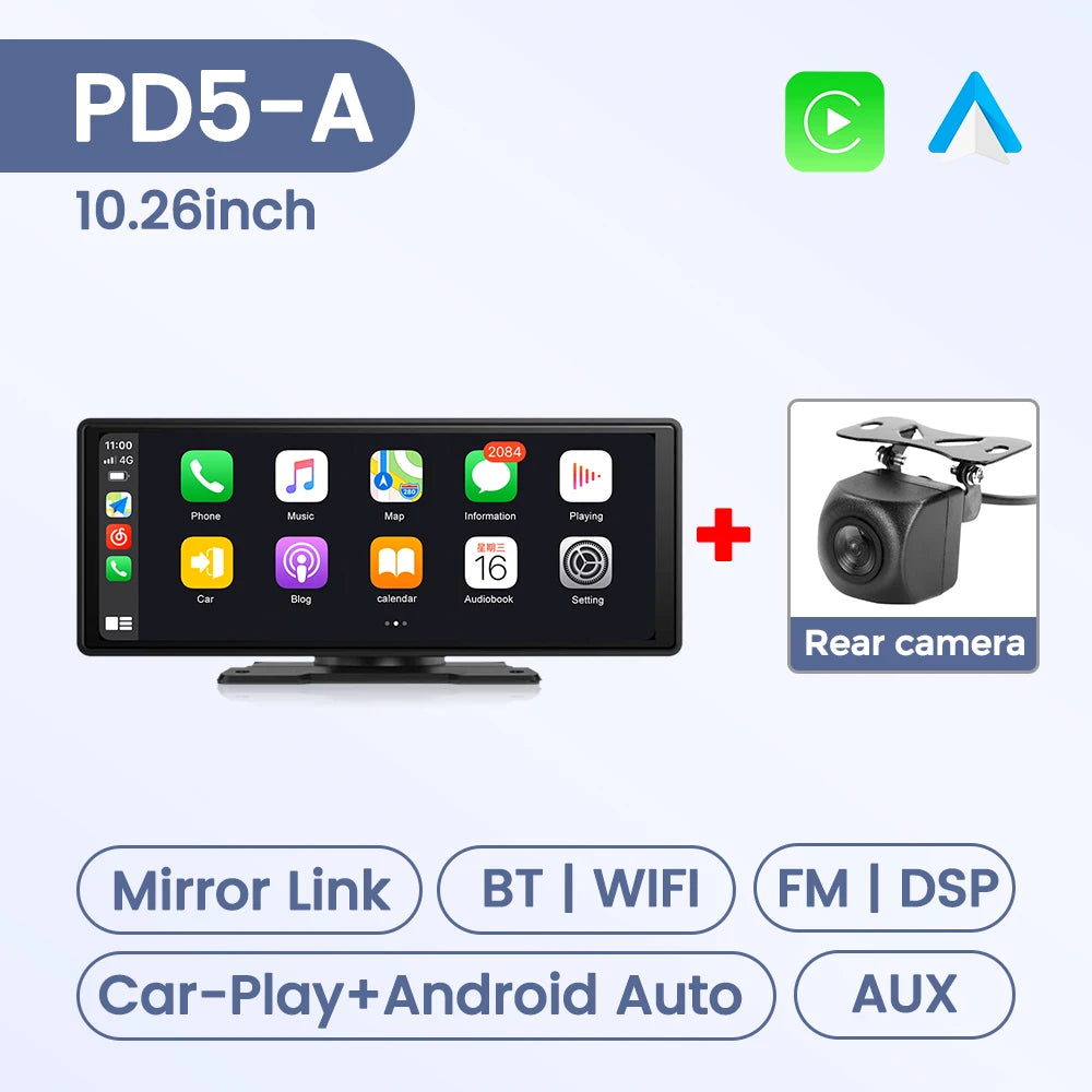 Pantalla Inteligente Universal para Coche (10.26" / 6.86")