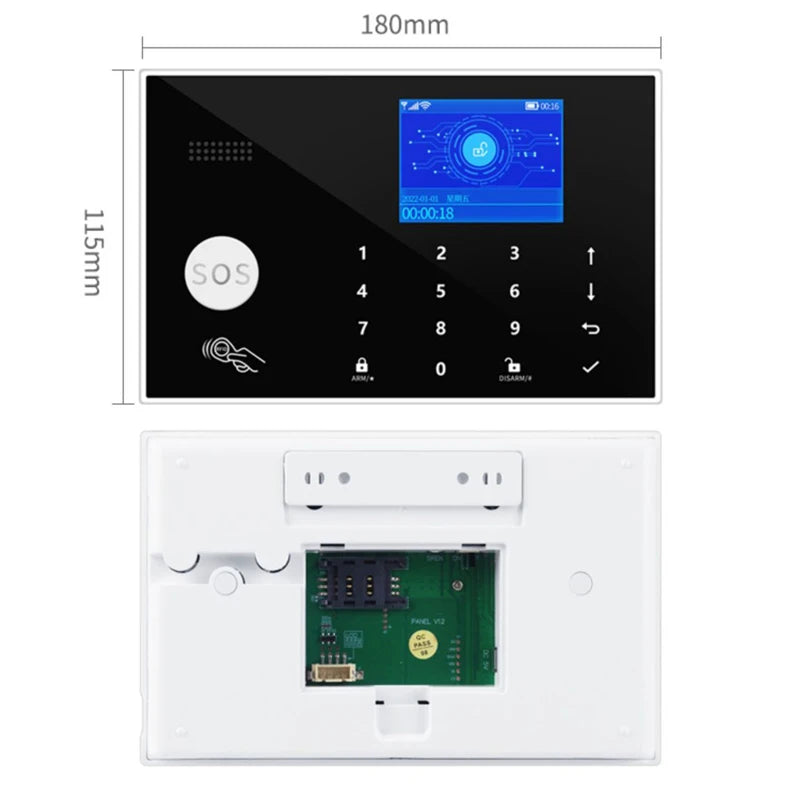 Sistema de Alarma Inteligente Wi-Fi + GSM para el Hogar