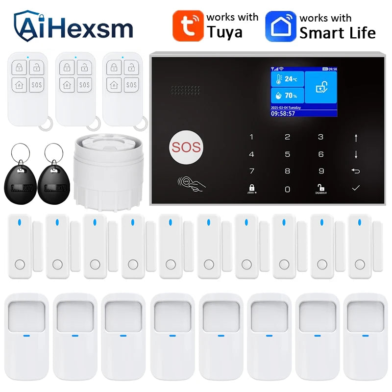 Sistema de Alarma Inteligente Wi-Fi + GSM para el Hogar