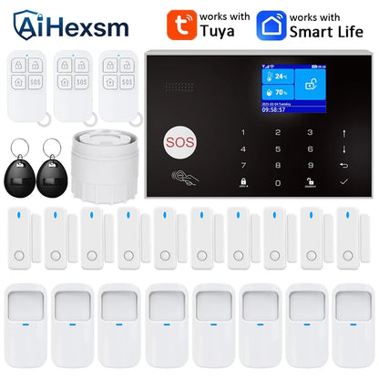 Sistema de Alarma Inteligente Wi-Fi + GSM para el Hogar