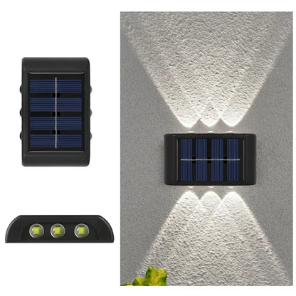 Aplique Solar LED para Pared Exterior
