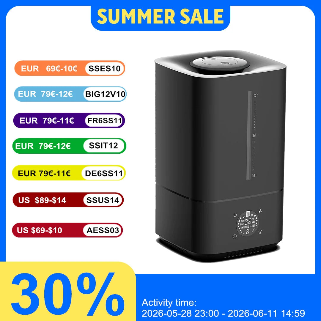Humidificador Inteligente 6L