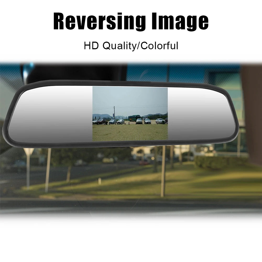 Espejo Retrovisor con Monitor HD de 4.3"