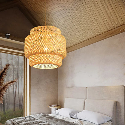 Antorcha Solar de Bambú Premium
