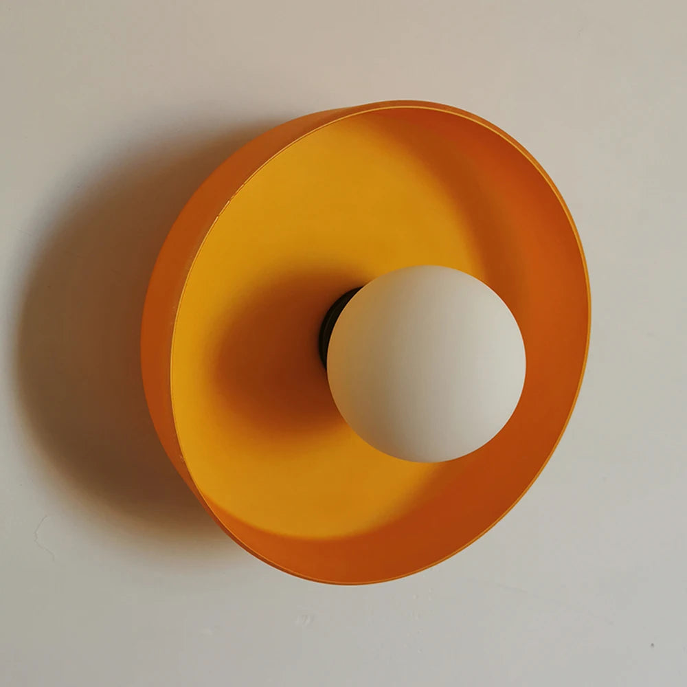 Aplique de Pared de Cristal Italiano