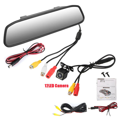 Espejo Retrovisor con Monitor HD de 4.3"