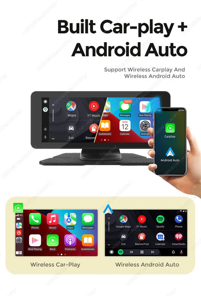 Pantalla Inteligente Universal para Coche (10.26" / 6.86")