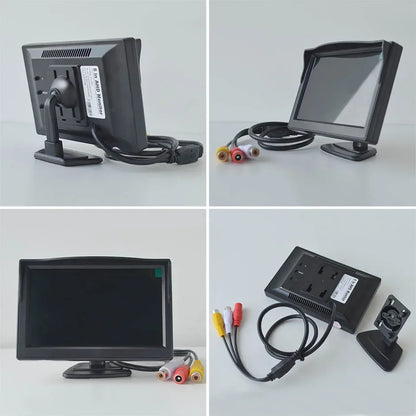 Monitor de Coche IPS de 5" (Alta Definición AHD/CVBS)
