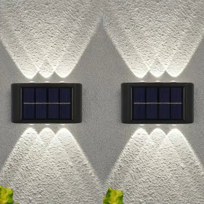 Aplique Solar LED para Pared Exterior