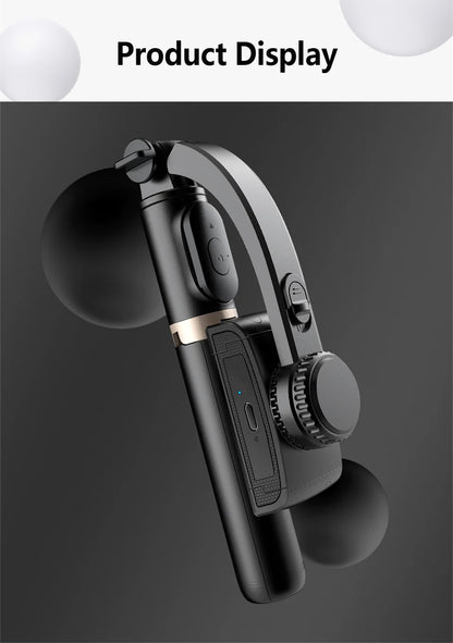 Estabilizador Gimbal Portátil con Trípode y Bluetooth