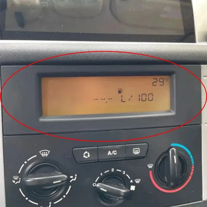 Carcasa de Pantalla de Radio para Peugeot y Citroën
