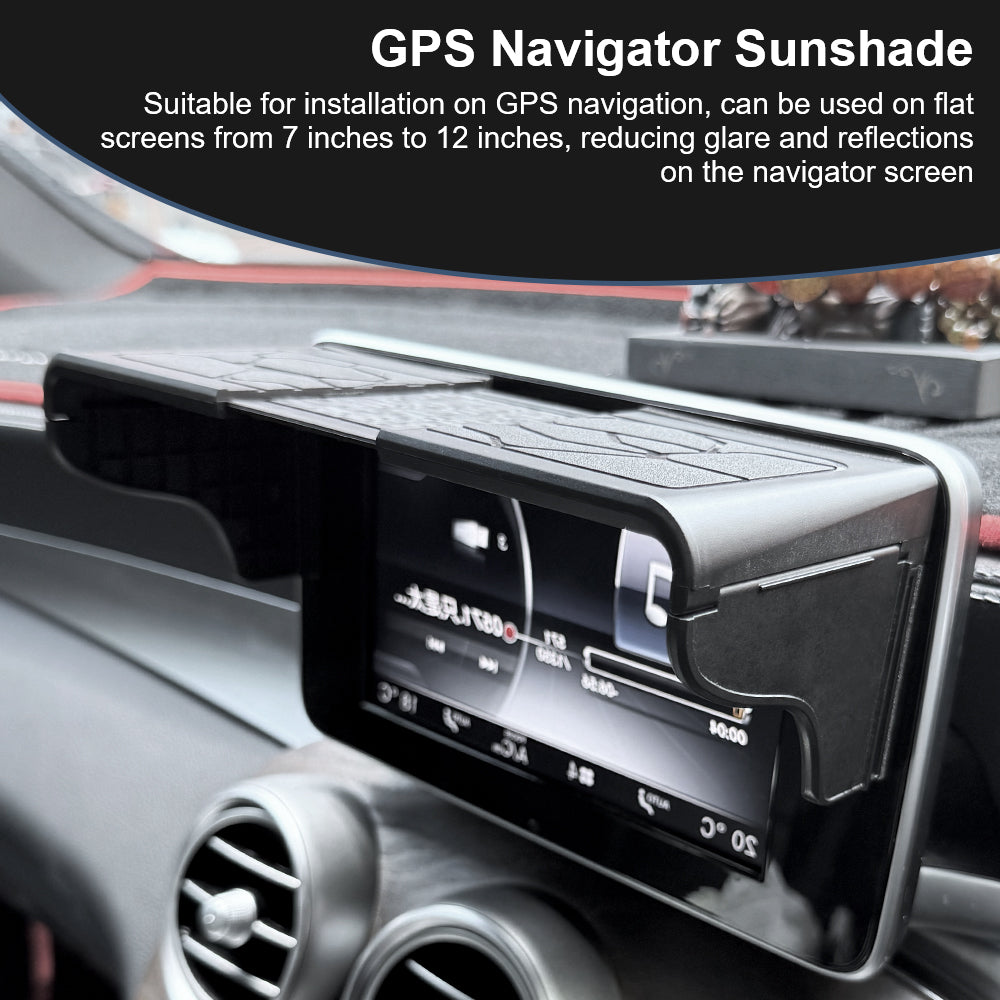 Visera Antirreflejos Universal para Pantalla de Coche